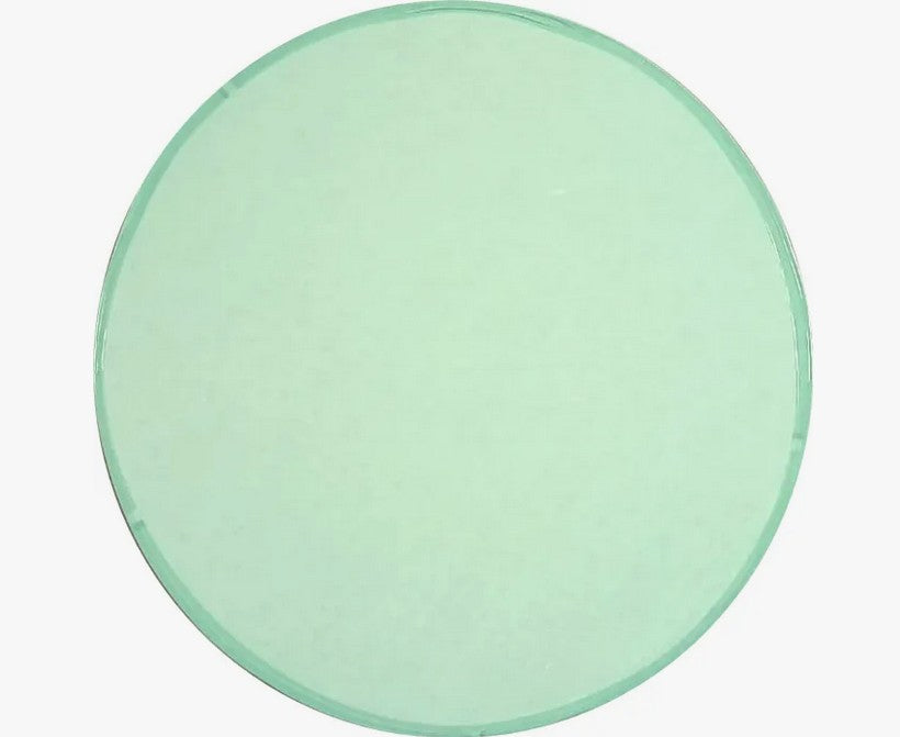 Base De Cartón Redonda  Medio Liston Verde