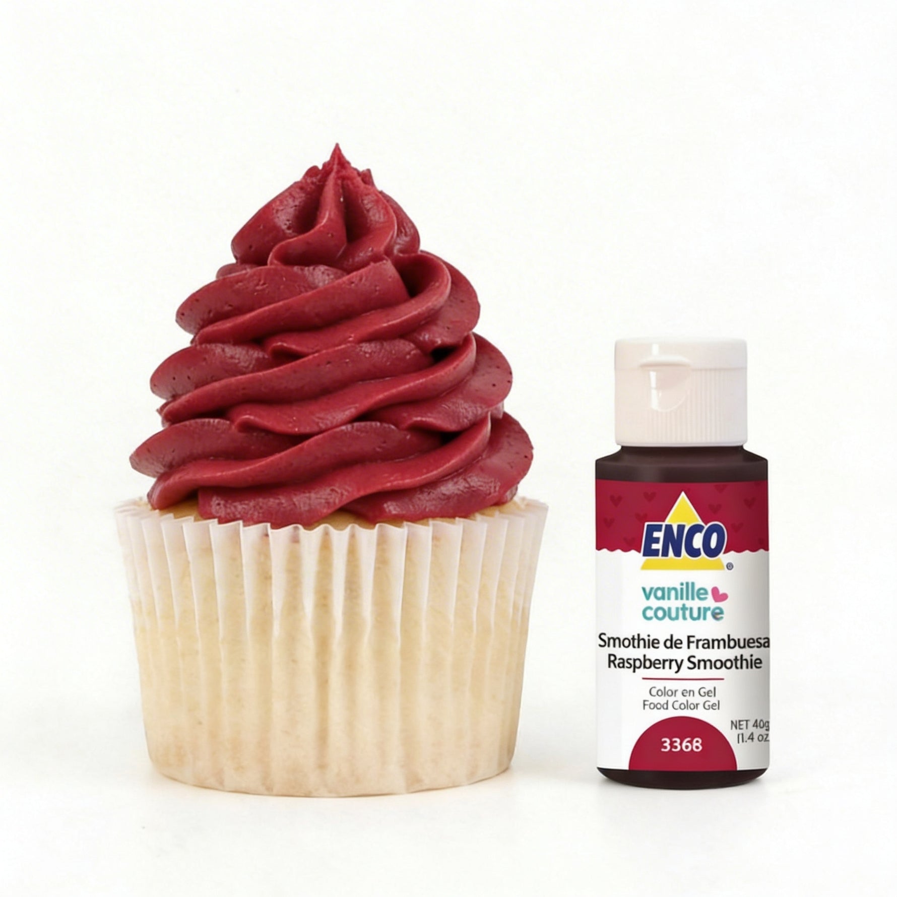 Color Gel Gourmet Smothie De Frambuesa 3368 Enco.