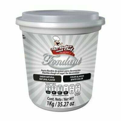 Fondant Blanco 1 Kg FOPA03-1000