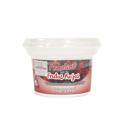 Fondant Frutos Rojos Blanco 150 Grs FOPA09-150 Ma Baker And Chef