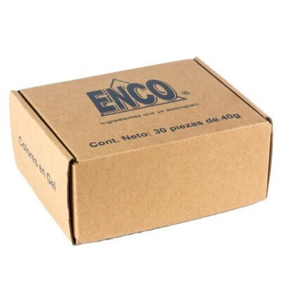 Kit 30 Colores En Gel 40 Grs PT-920000 Enco