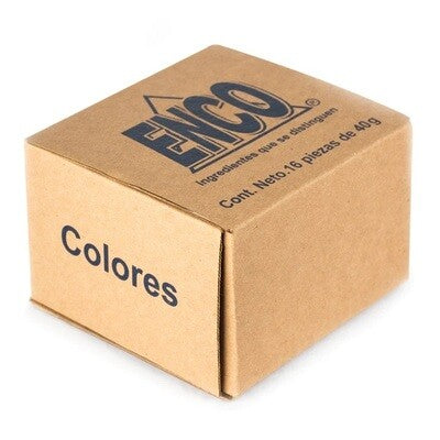 Kit 16 Colores En Gel 40 Grs PT-920001 Enco