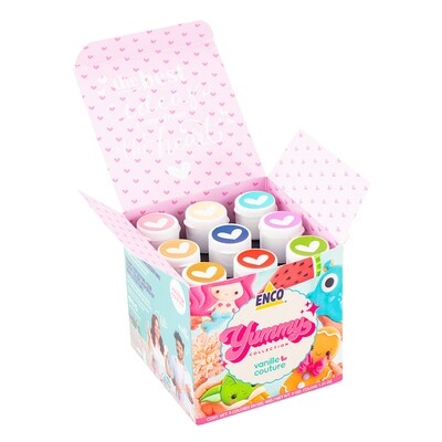 Kit Yummy 9 Colores Gel 40 Grs PT-920008 Enco