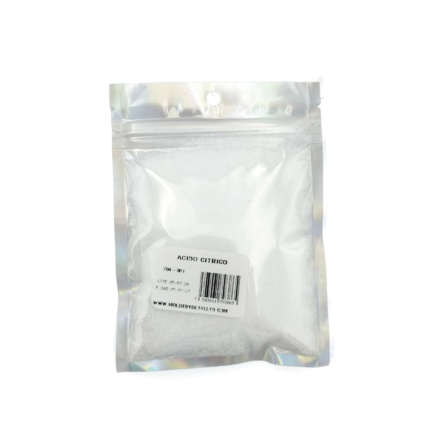 Acido Citrico 50 Gramos 704-001 Bake Darling