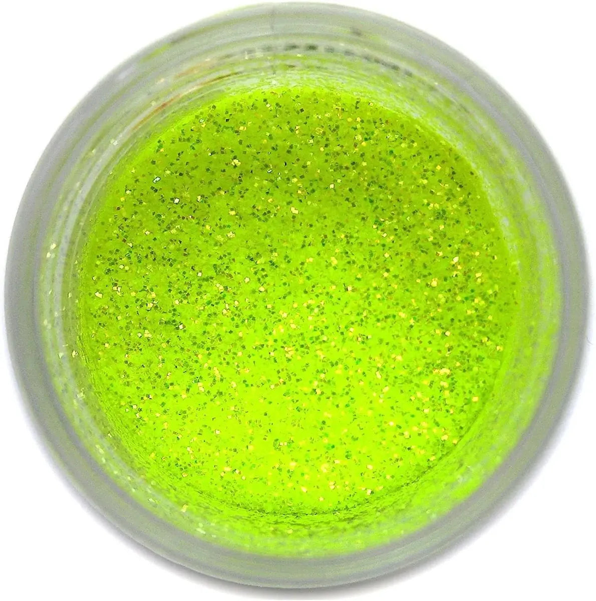 Brillantina comestible amarillo cítrico Citrus Glitter Dust de 5 gramos marca Sunflower modelo para repostería