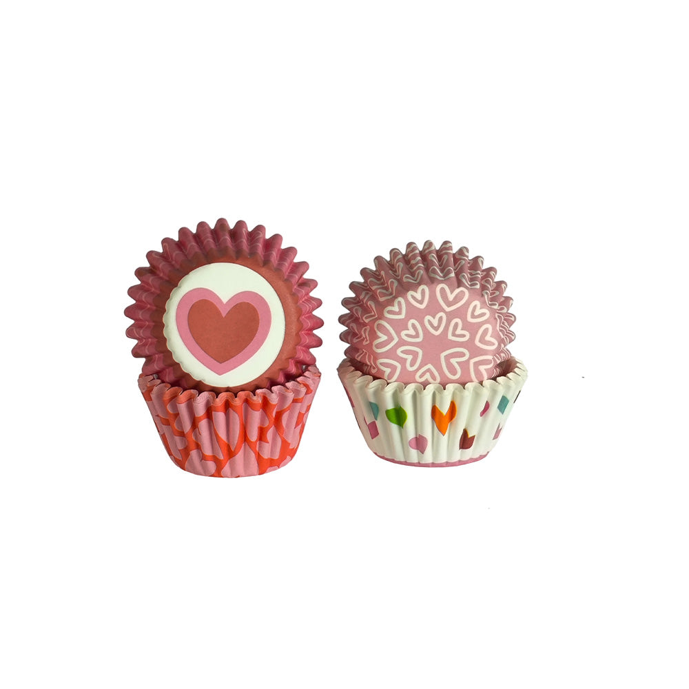 Capacillo Mini Pink Heart 100 Pzas 888-055