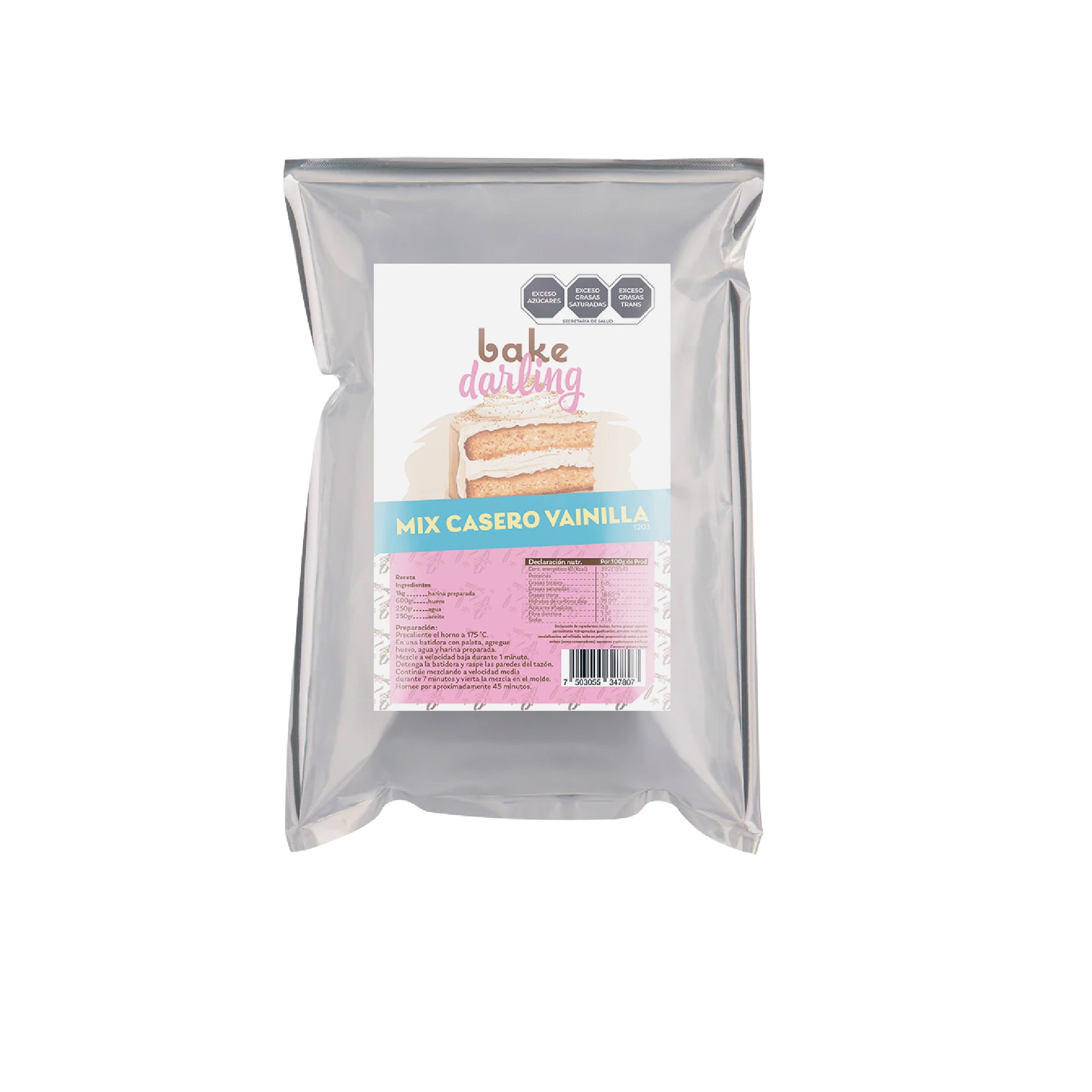 Harina Mix Casero Vainilla 1 Kg 1203