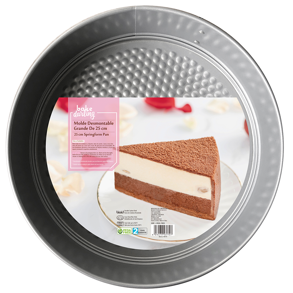 Molde desmontable grande 25cm Bake Darling