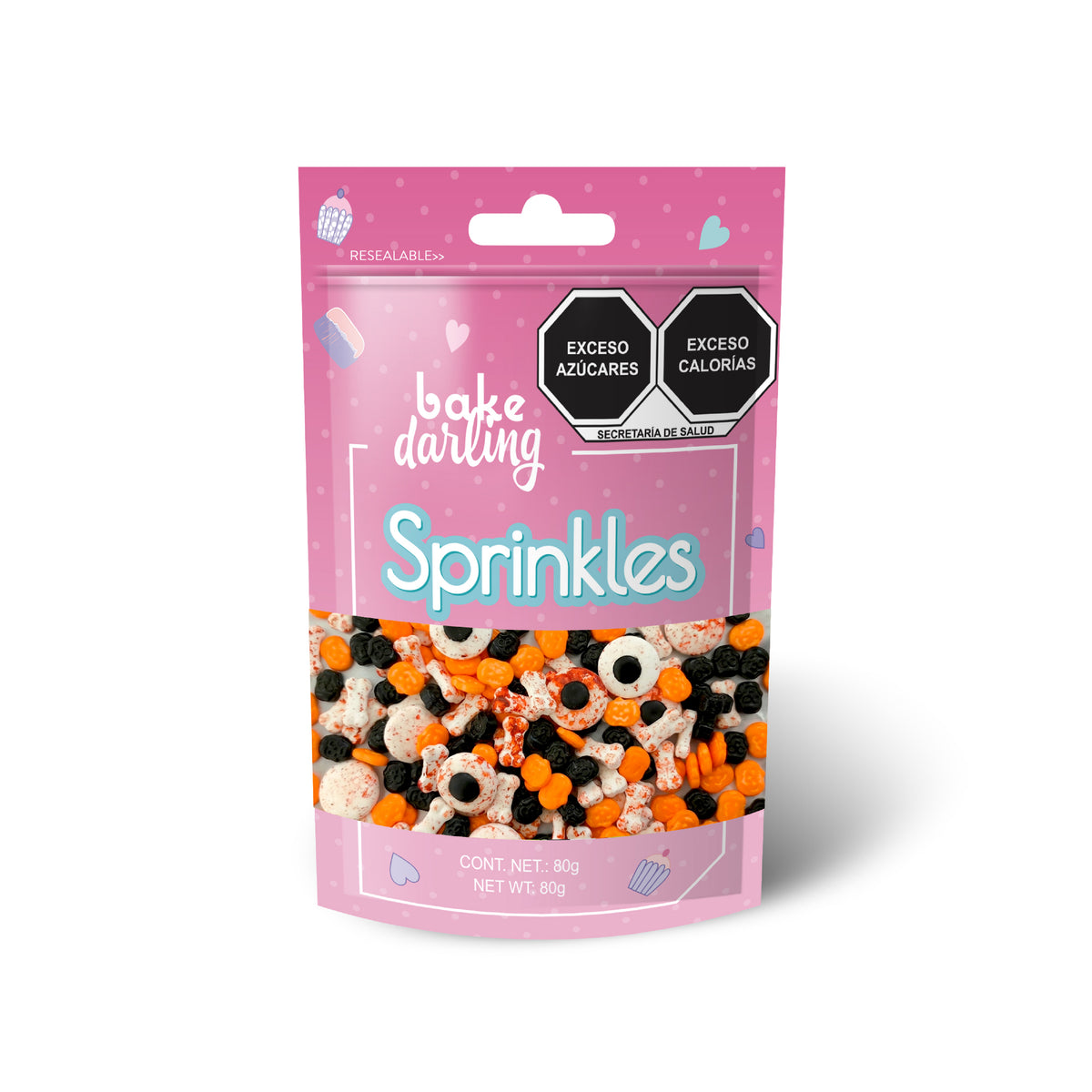 Mix Hall. Ojos y Huesos 80 Gr. Bake Darling